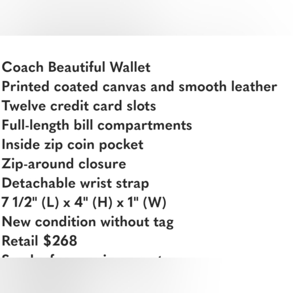 🔹️Coach🔹️ Long Zip Around bright poppy Leopard Print wallet ✨️ - Picture 3 of 4